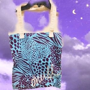 Y2k Cheetah Print Tote Bag